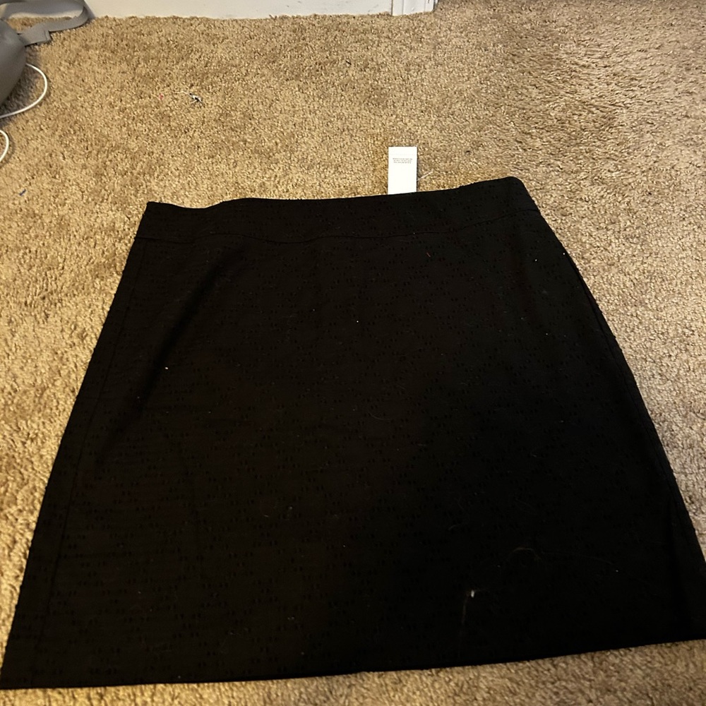 47. LOFT black mini skirt